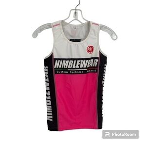 Nimblewear Cycling Triathlon Running Racer Back Tank Top Size XS NWT